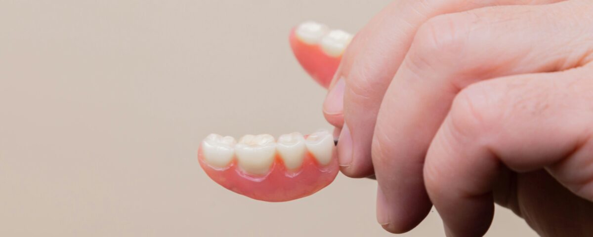 Comfort and Care While Wearing Dentures